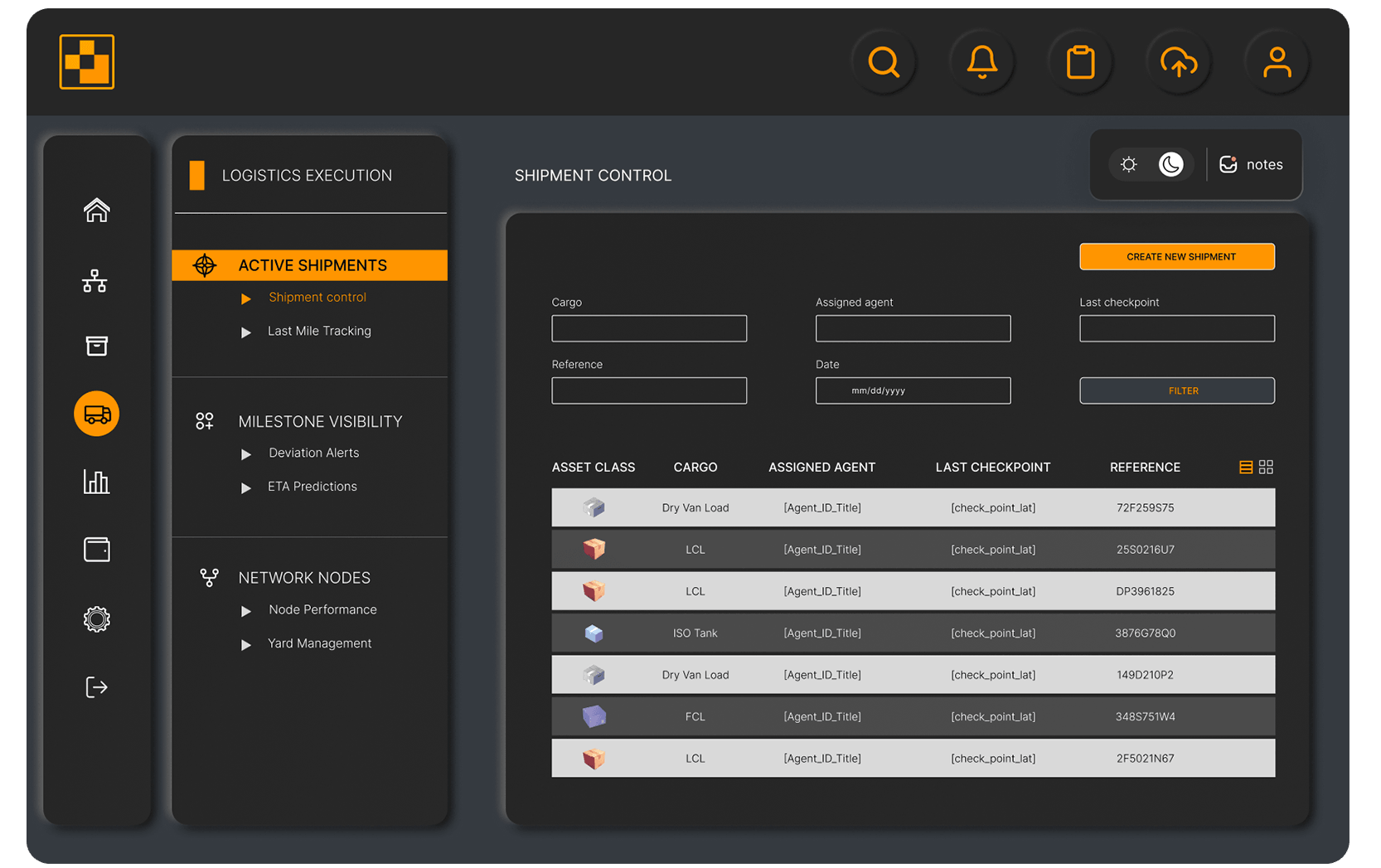 Visual Hub Interface